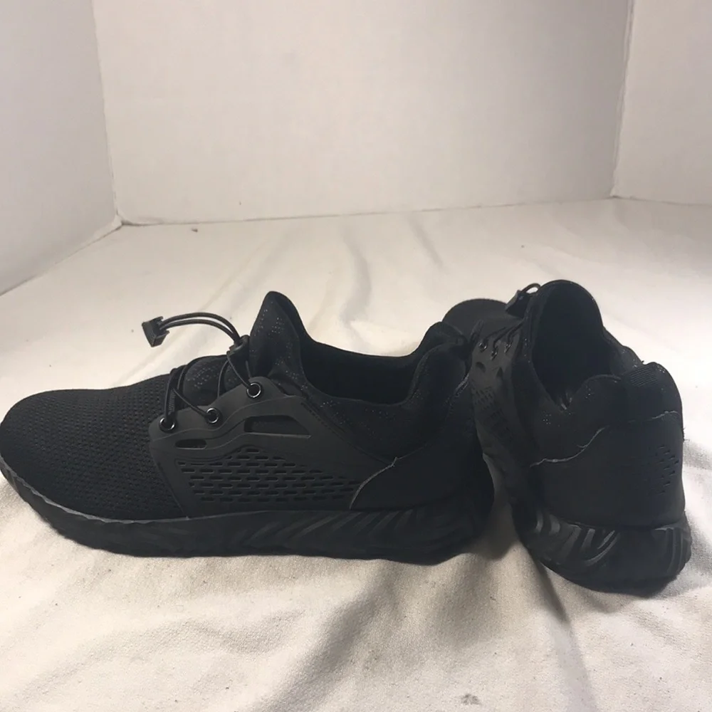 Indestructible Ryder 1.5 Black Rubber and Mesh Hard Toe Men's Safety Work Shoes